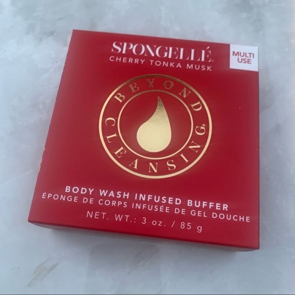 SPONGELLE CHERRY MUSK TONKA BODY WASH BUFFER